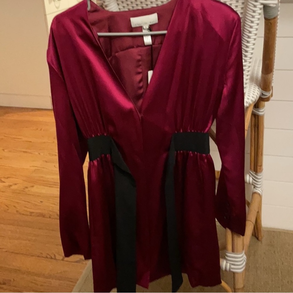 Fleur du Mal silk dress